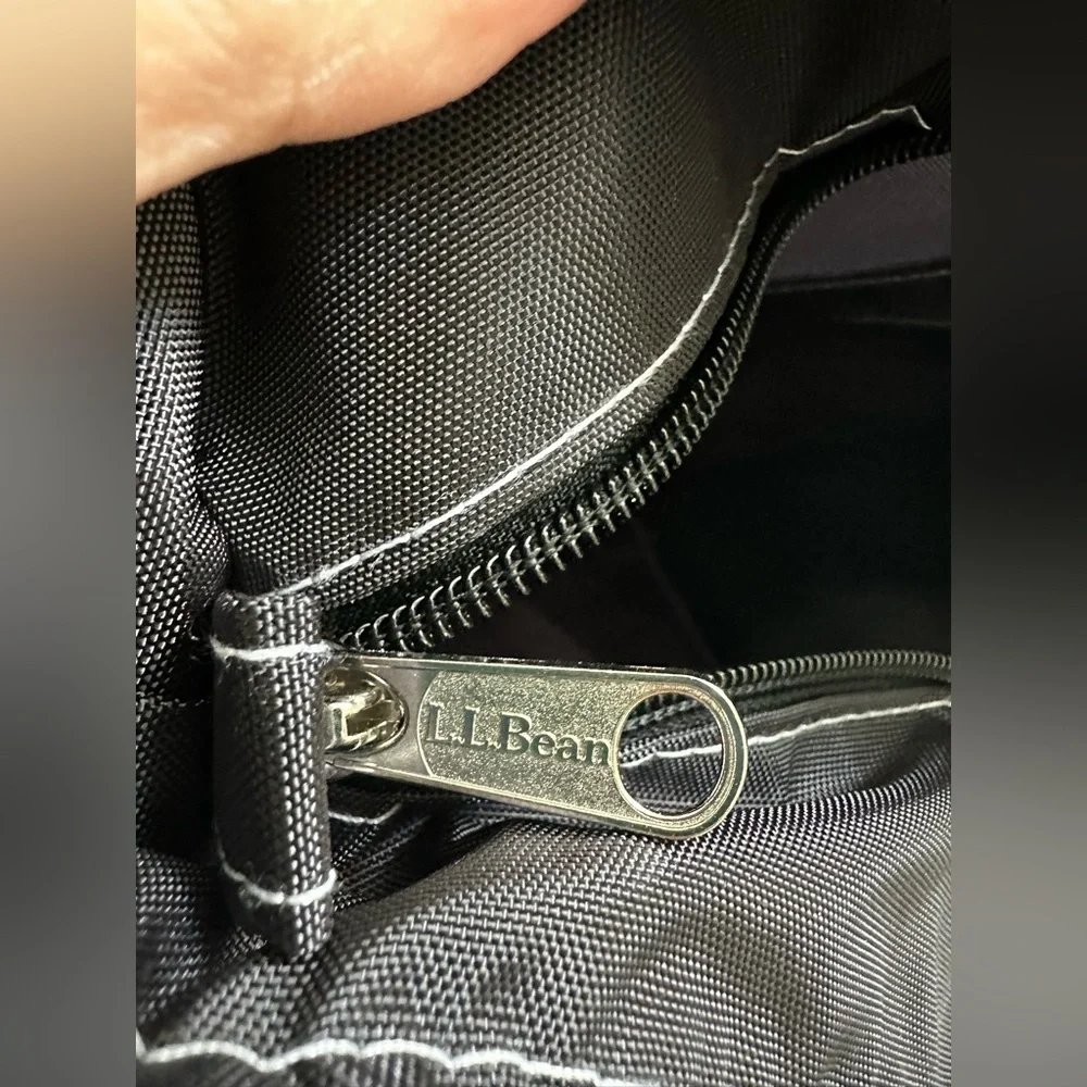 L.L. Bean Black Tote Duffel Bag